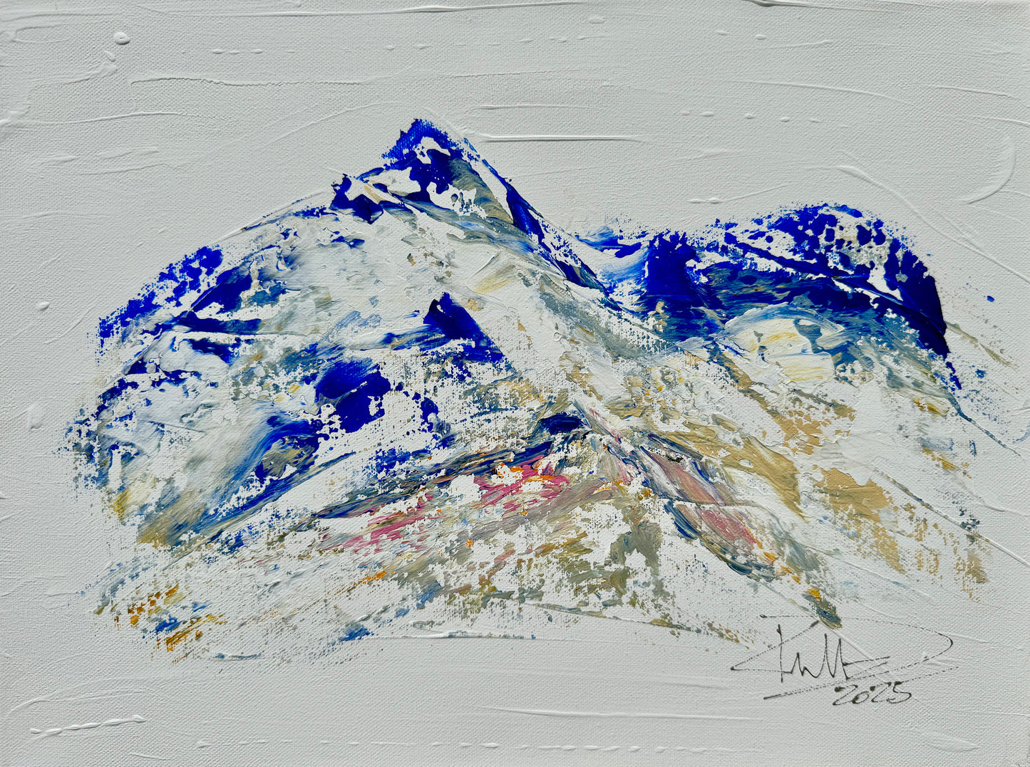 Arlberg Mountain Love Vibes Painting Kunst online kaufen