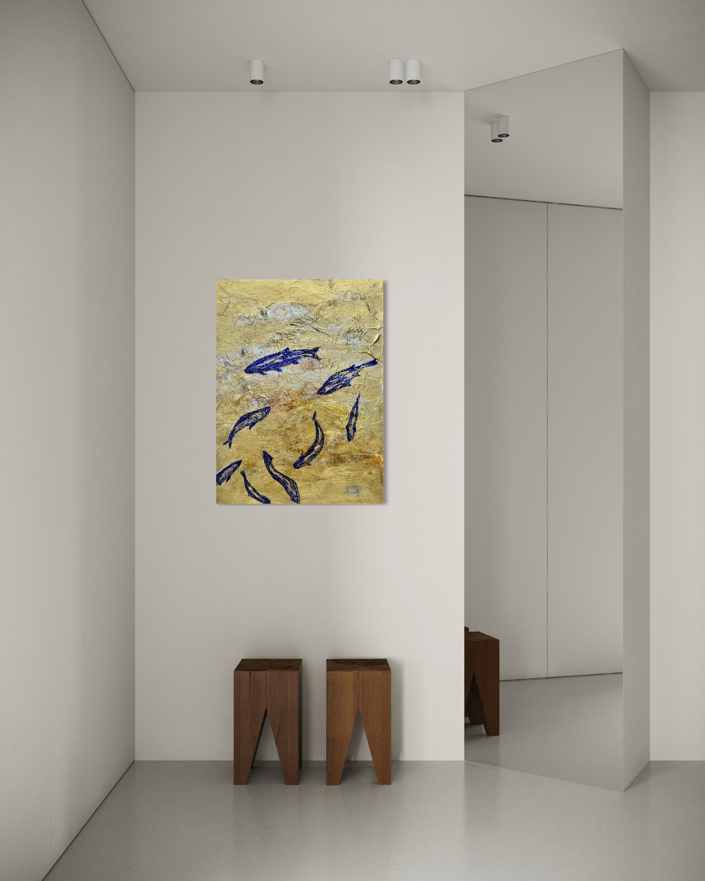 Blue Fish Kunst online kaufen Danja Kulterer