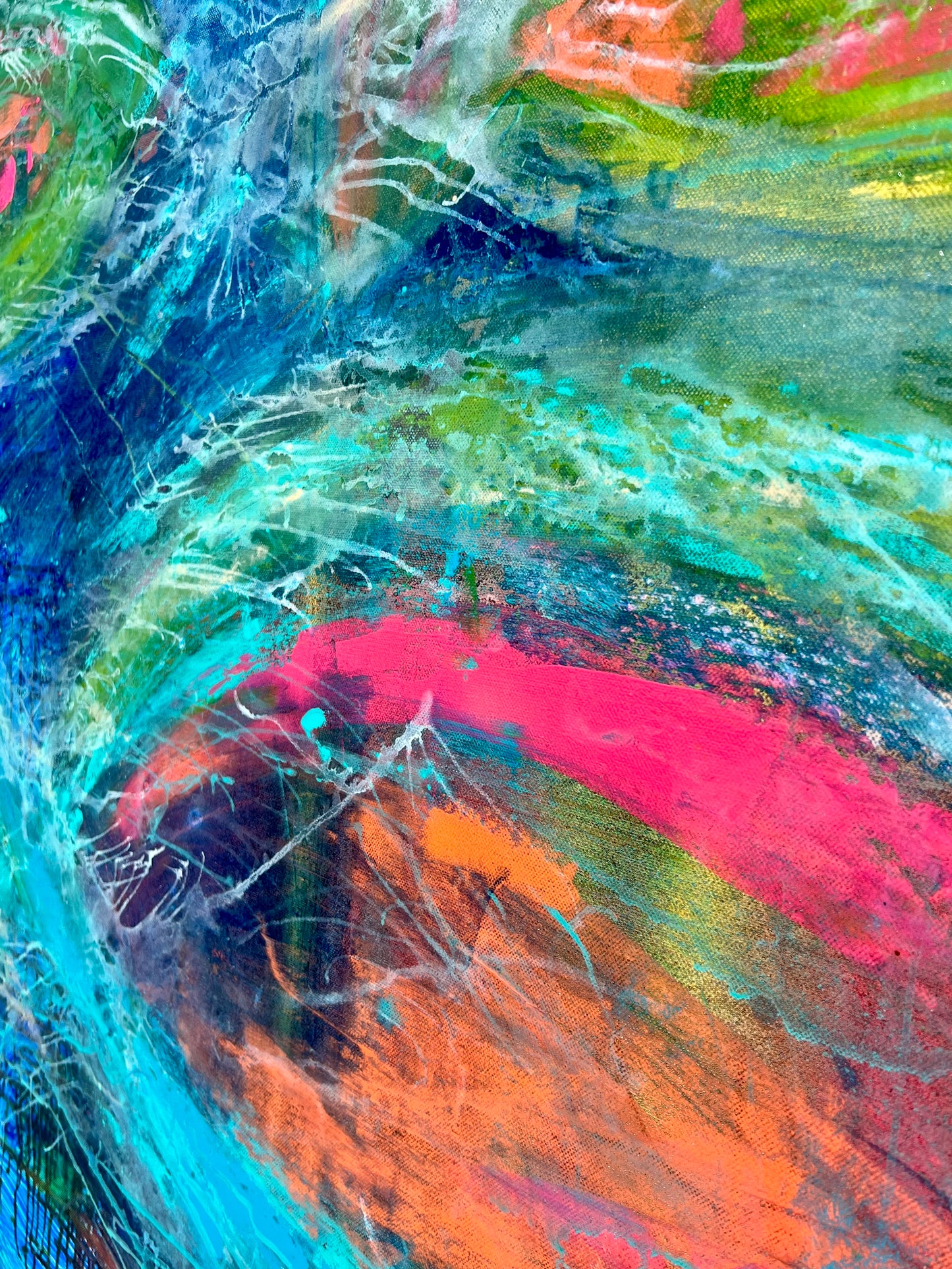 Bodensee Fische abstrakt ART DANJA KULTERER Kunst online kaufen