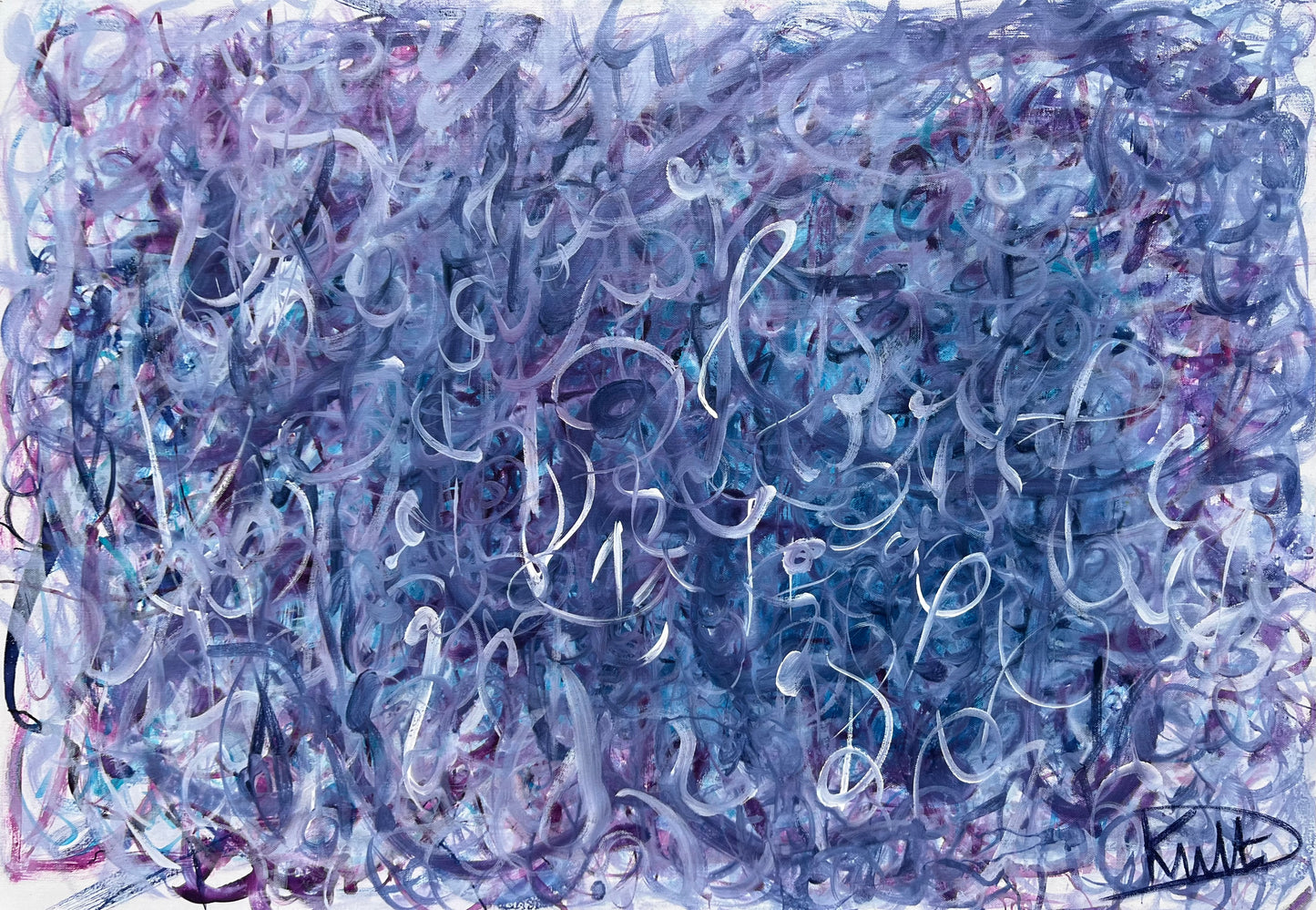 Donauwalzer DKultArt Pinseltanz Neujahrskonzert Wiener Philharmoniker 01.01.2023 Danja Kulterer Kalligraphie Kunst online kaufen