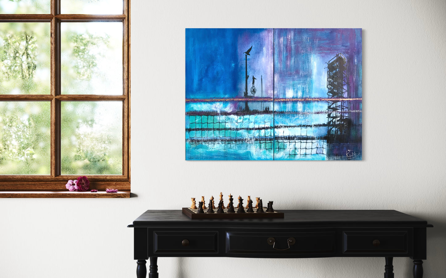 Erkenntnishorizont im Wassermannzeitalter Bodensee Friedrichshafen DANJA KULTERER Kunst online kaufen