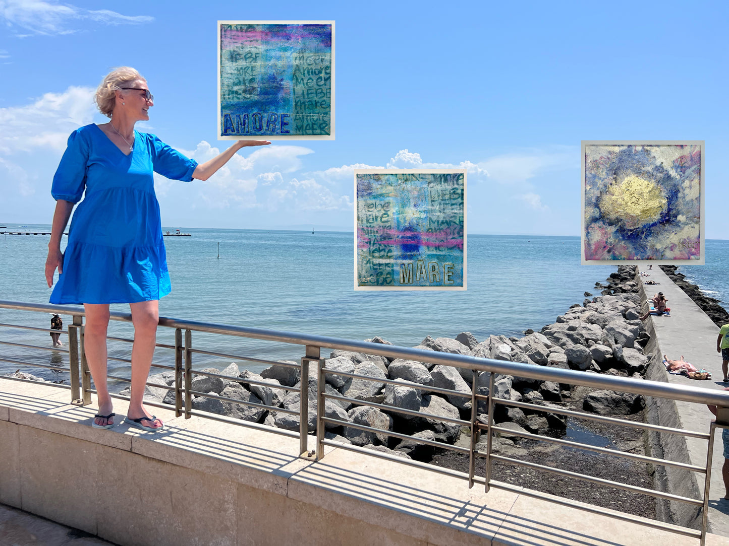 Mare Amore Goldenes Tor DANJA KULTERER Kunst online kaufen