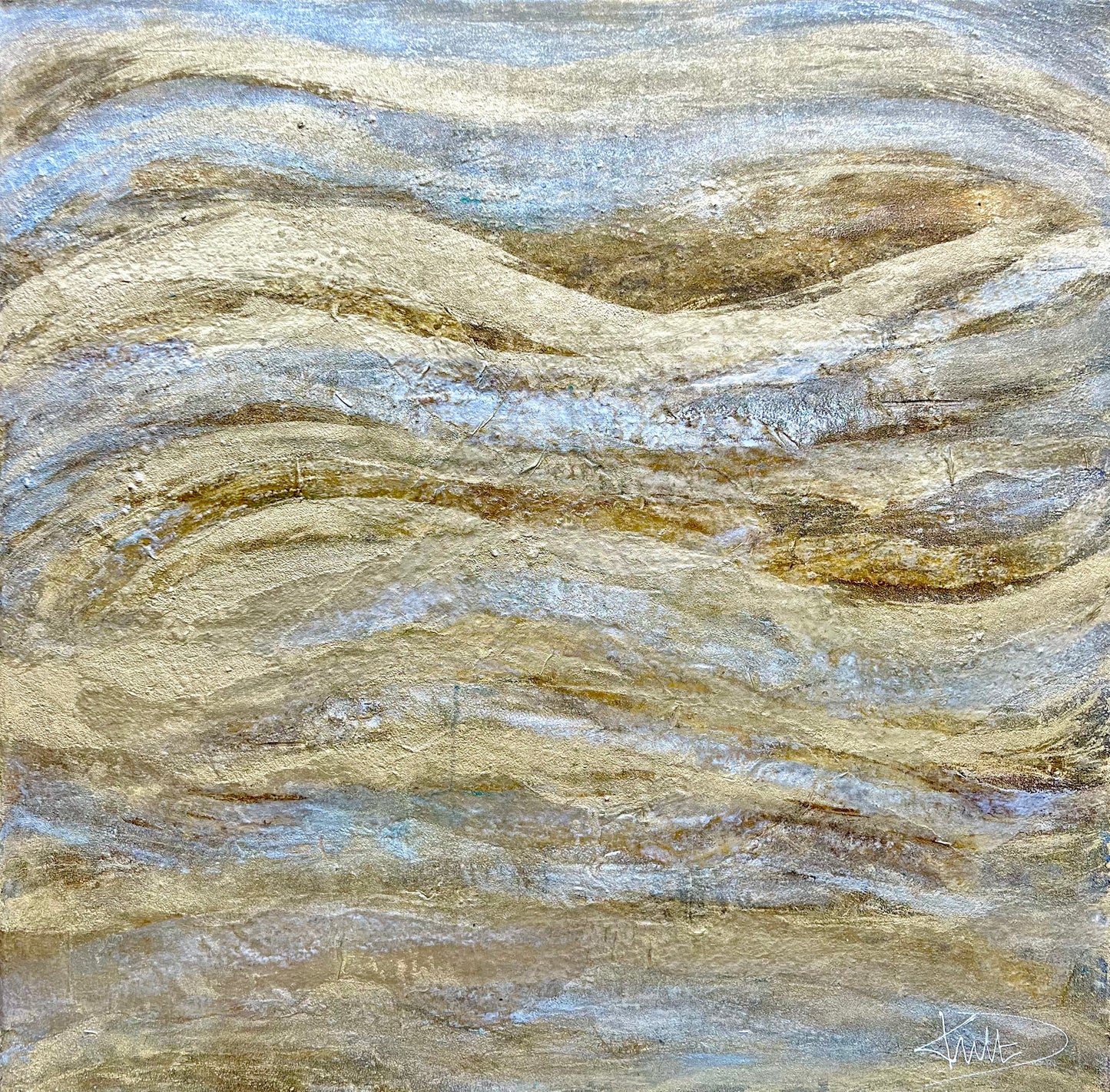 Goldwellen Wörthersee DANJA KULTERER ART Kunst online kaufen