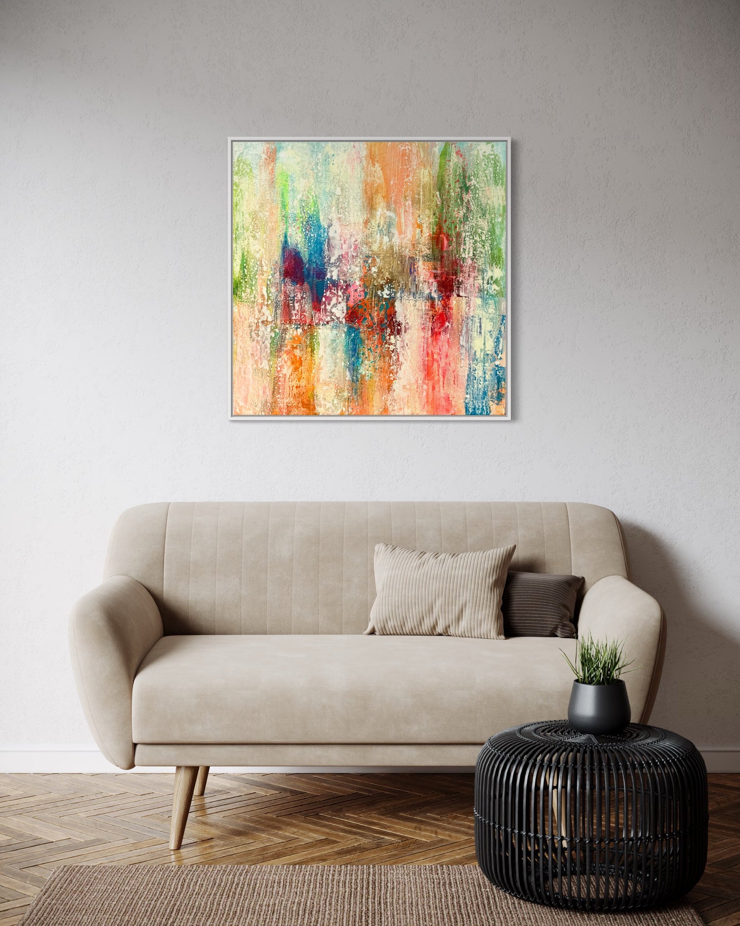 HAPPY FLOW Kunstwerk DANJA KULTERER Kunst online kaufen