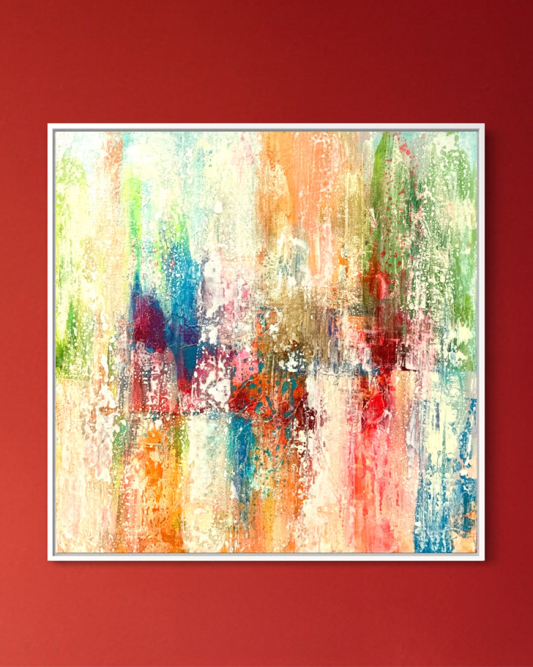 HAPPY FLOW Kunstwerk DANJA KULTERER Kunst online kaufen