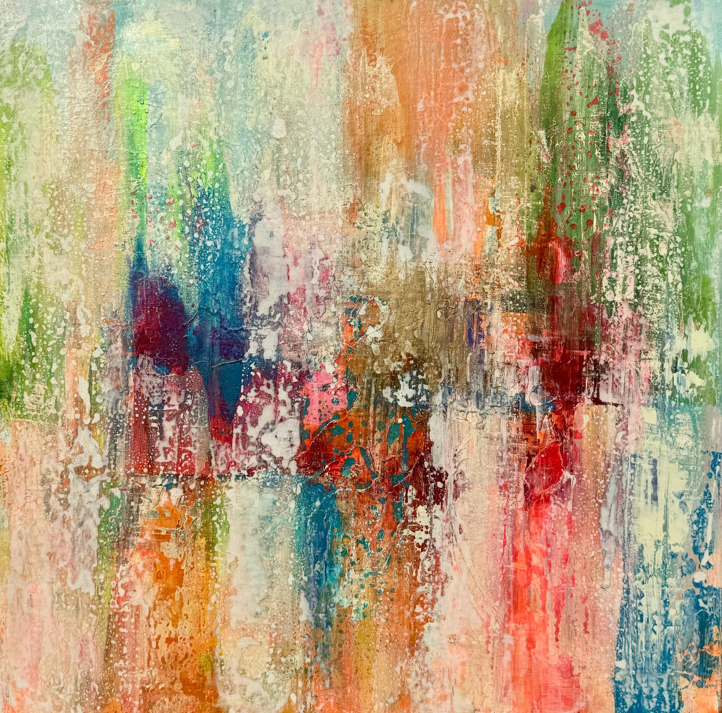 HAPPY FLOW Kunstwerk DANJA KULTERER Kunst online kaufen