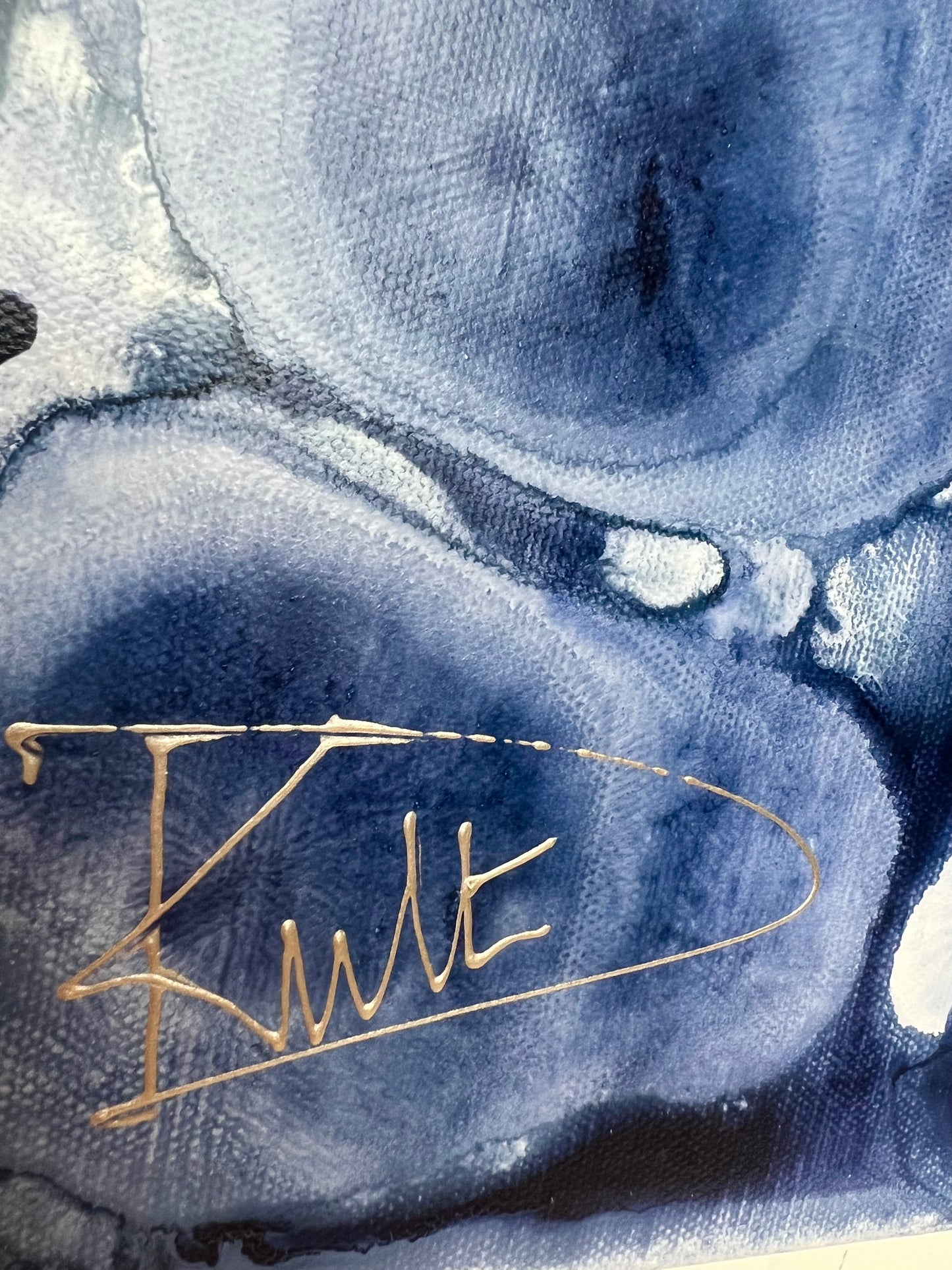 Leuchtstern Wunder Kunstwerk 80x100 DKult Signatur Danja Kulterer Kunst online kaufen