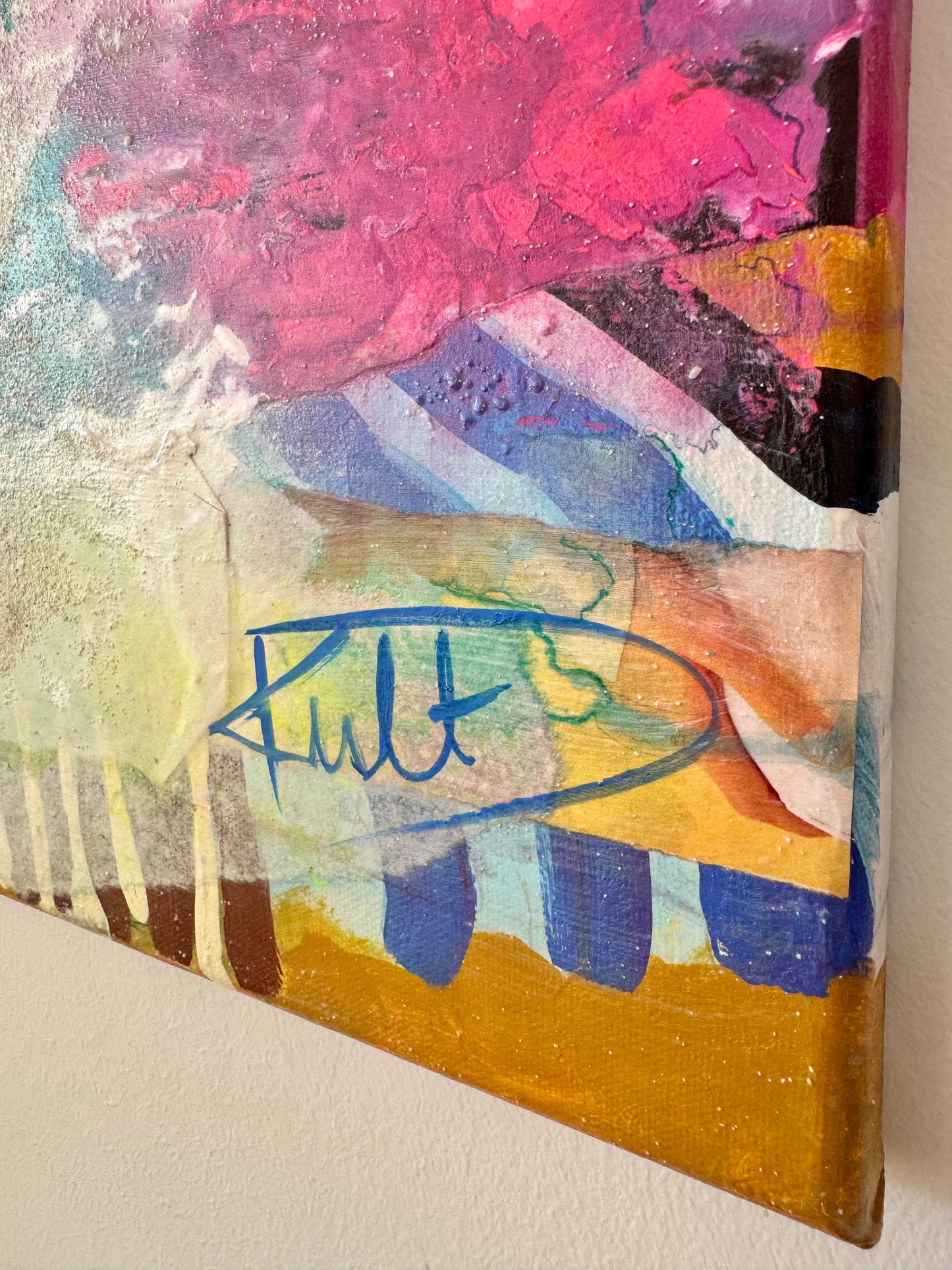 Mountains in Love Signatur Danja Kulterer ART Kunst online kaufen