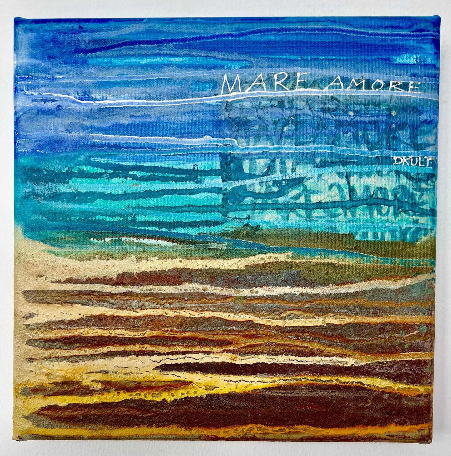 Mare Amore 2 Collage DANJA KULTERER Kunst online kaufen