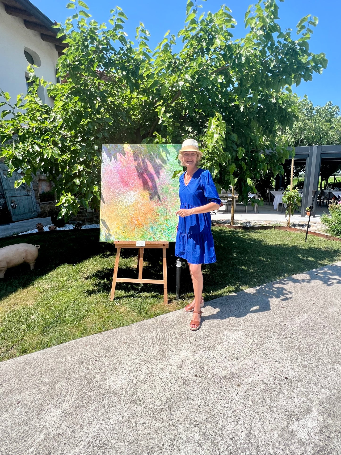 Marillenbaum Aprikosenbaum Albero di albicocca Al Granaio Lebensbaum Albero della vita Grado Pineta DANJA KULTERER Kunst online kaufen