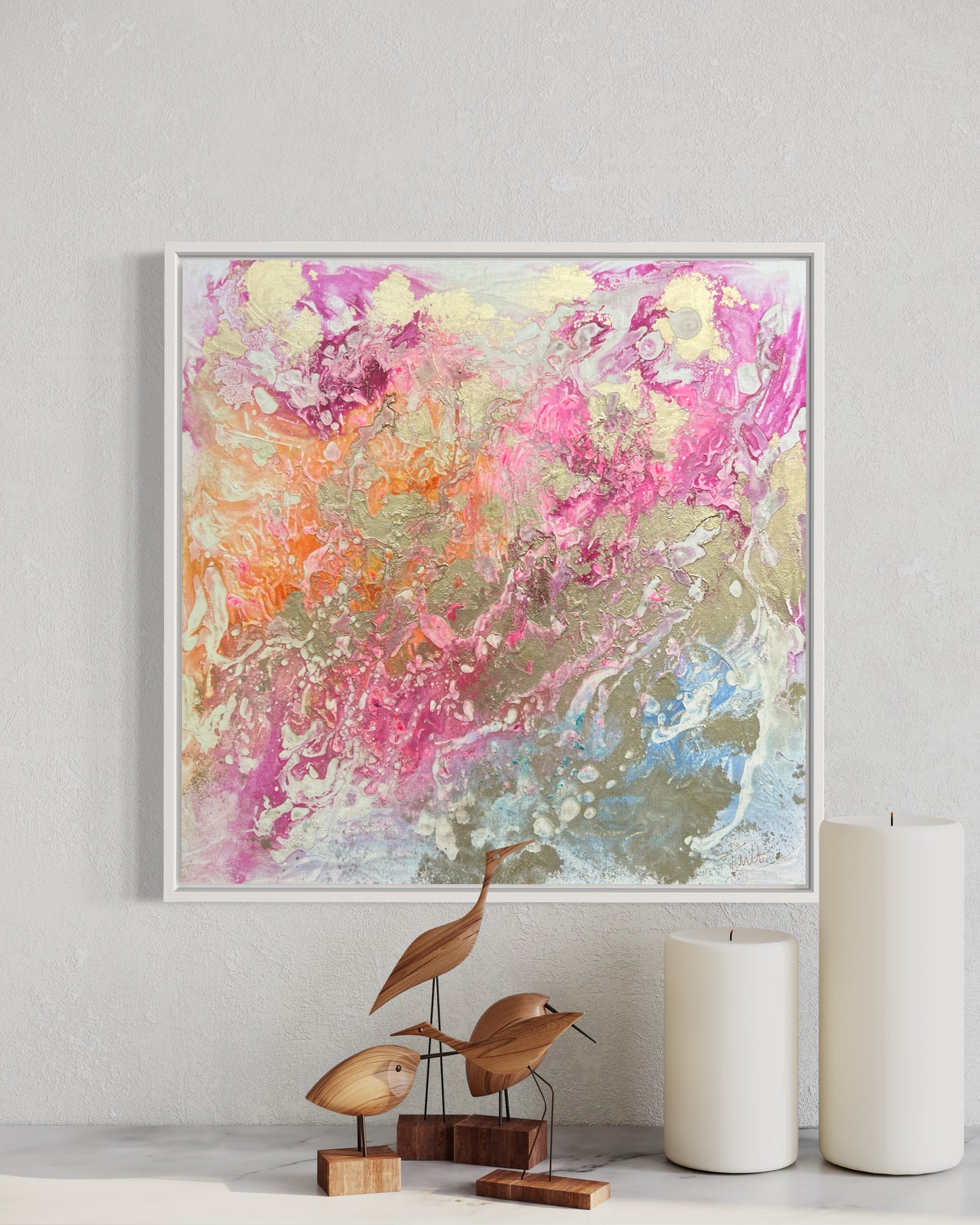 Mehr Liebe im Rosengarten Kunstwerk Danja Kulterer Kunst online kaufen