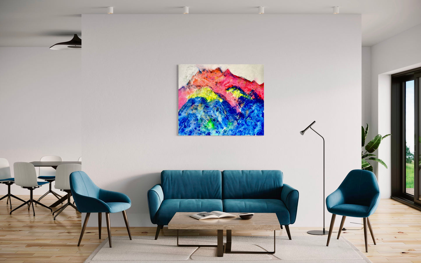 Mountain Love Hoher Riffler Pettneu Arlberg DANJA KULTERER SNOW ART Kunst online kaufen