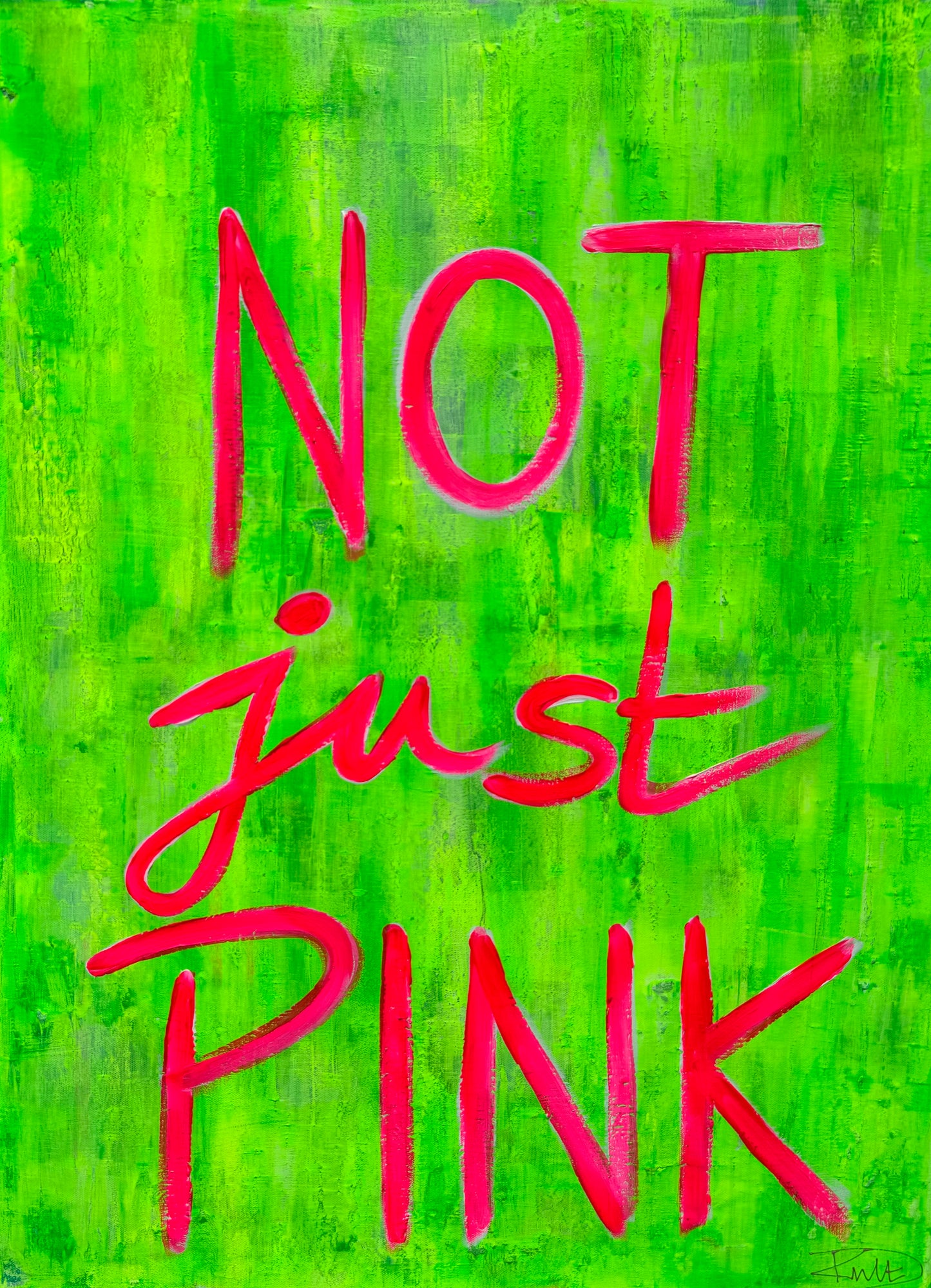 Not just pink Painting Kunst online kaufen