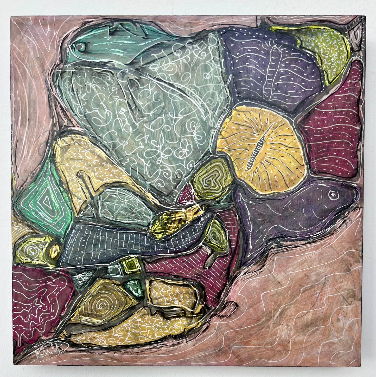 Pesce di Mare Meeresfläche DANJA KULTERER Kunst online kaufen