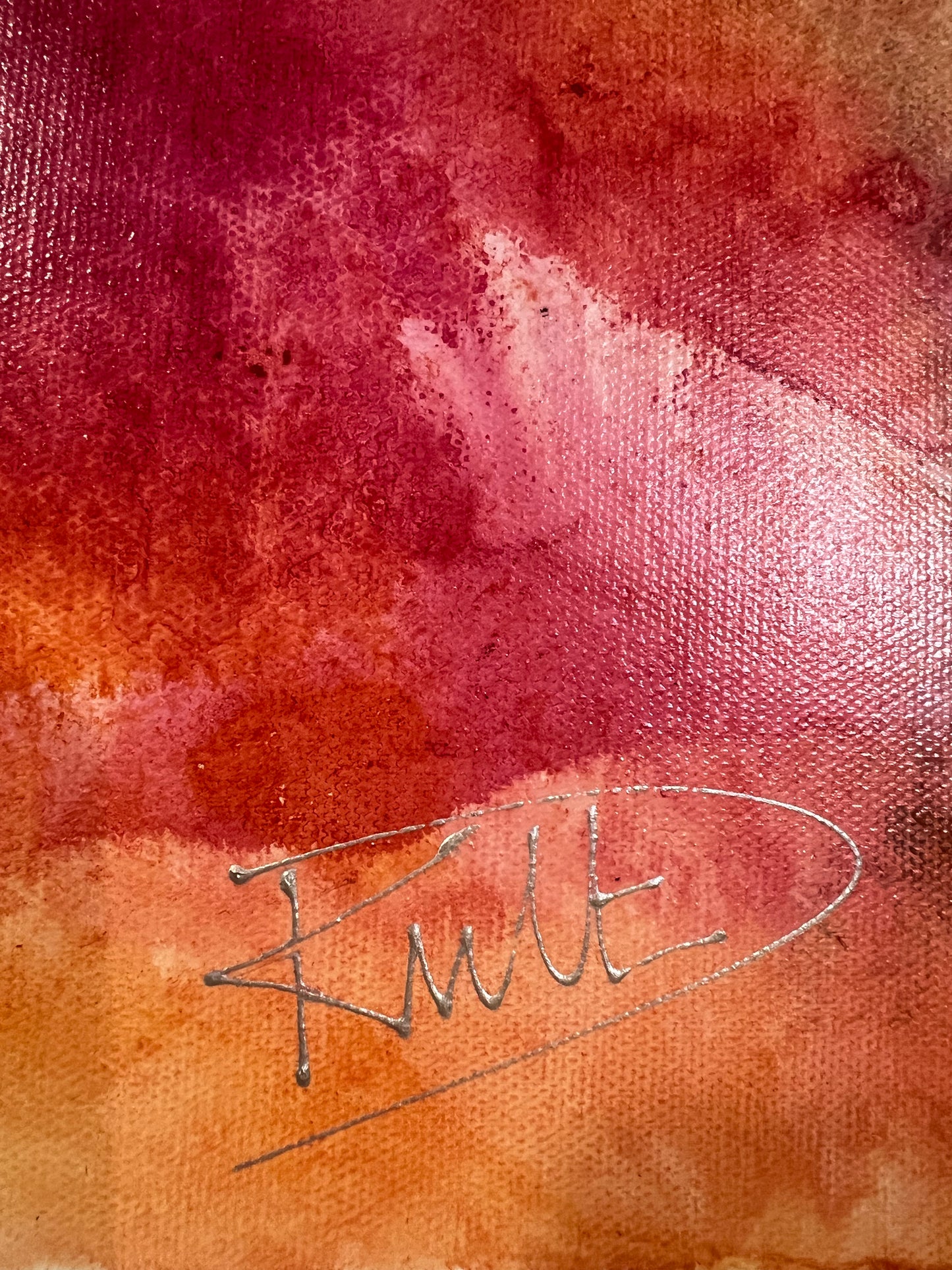 Pure Snow Joy Signatur DANJA KULTERER Snow ART by DKult Kunst online kaufen St. Anton am Arlberg Schneekunst