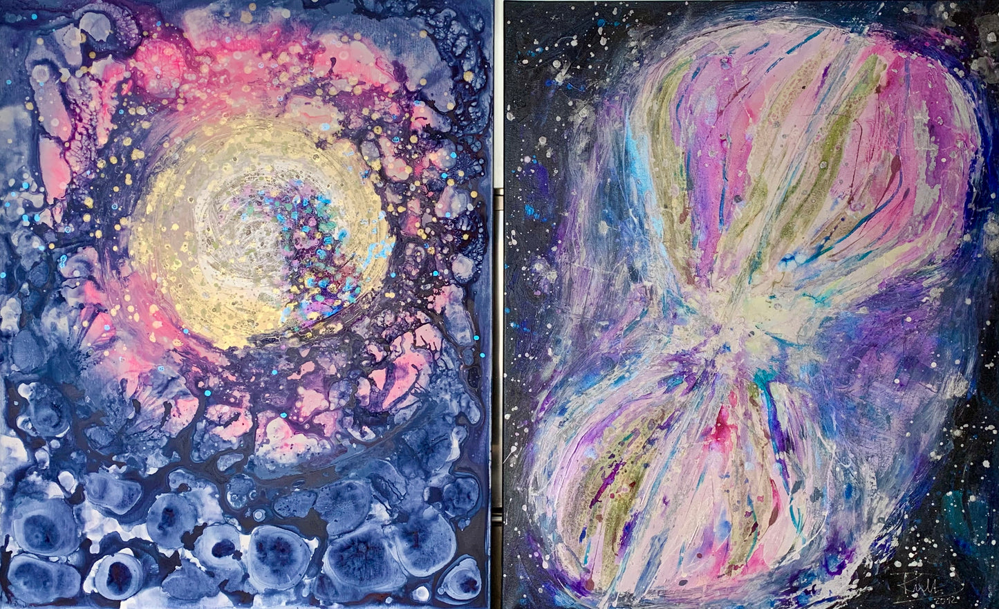 Quasar und Leuchtstern Kunstwerke Danja Kulterer Kunst online kaufen