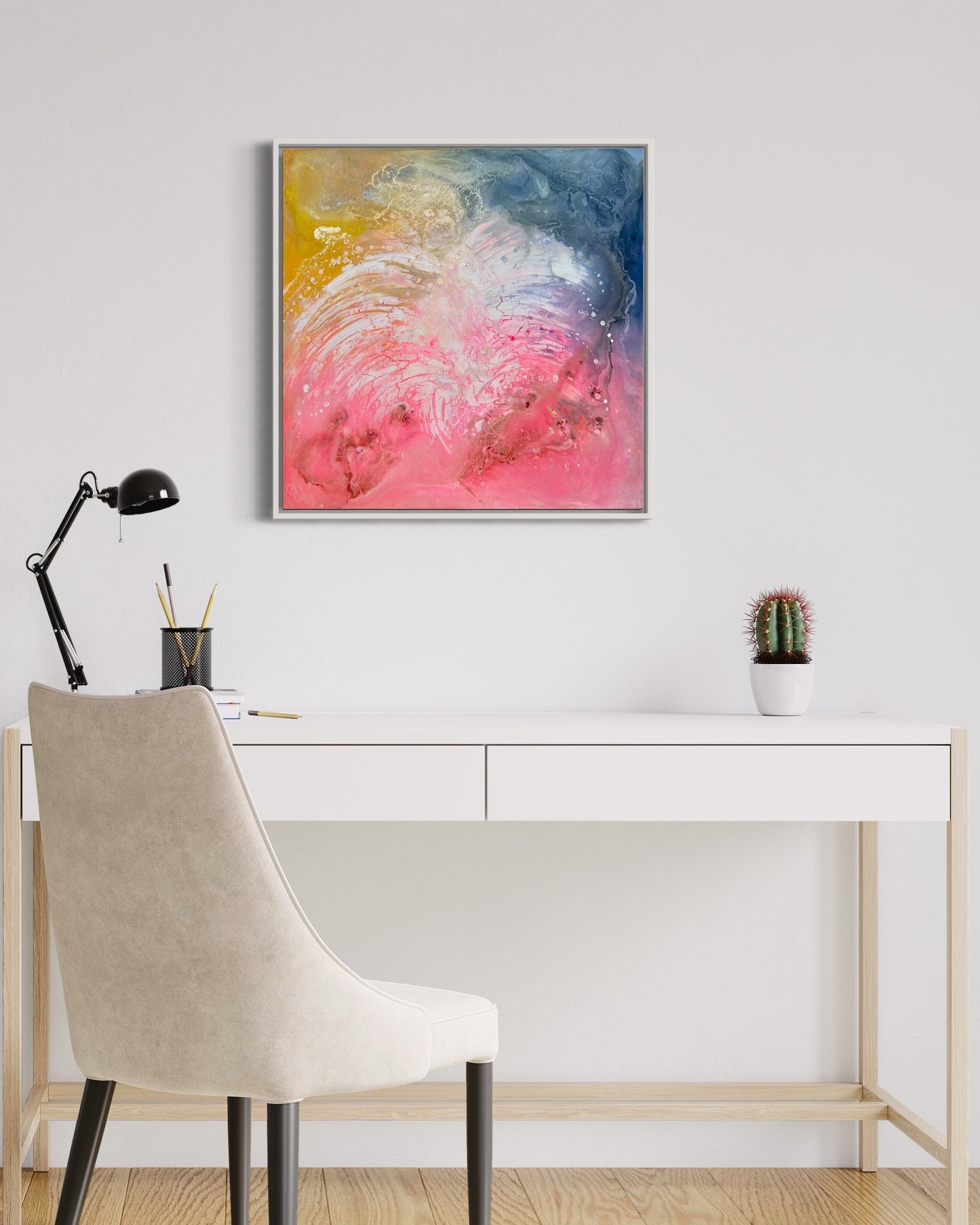 Snow Angel Schnee Engel 60x60cm Danja Kulterer Kunstwerk Kunst kaufen online