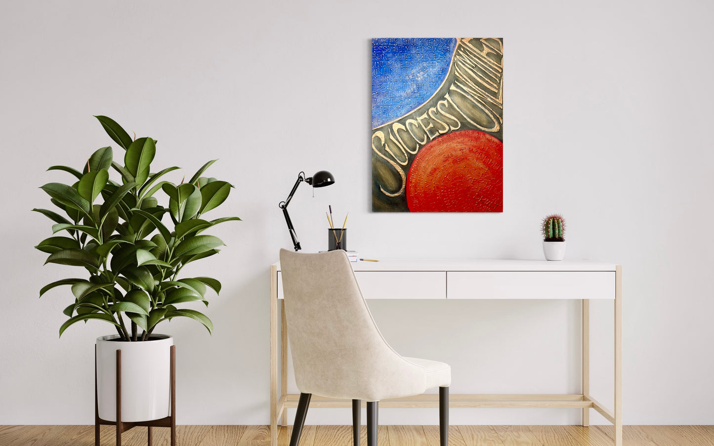 Success Unlimited Unbegrenzter Erfolg SchriftART Kunstwerk DANJA KULTERER Kunst online kaufen