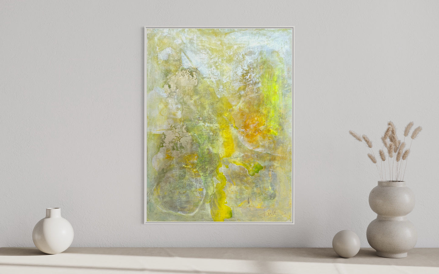 Sunny Gold Wörthersee Painting DANJA KULTERER Kunst online kaufen