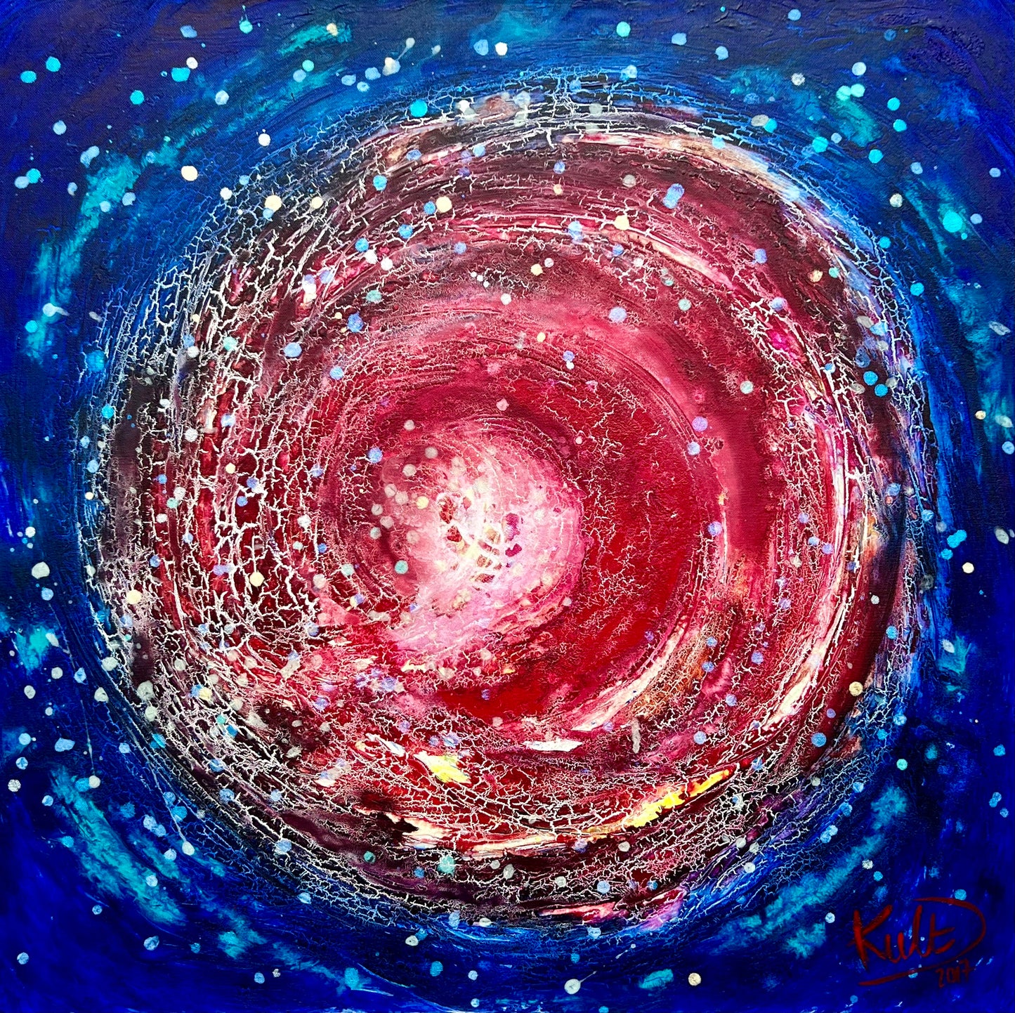 Kosmos Universum Planeten DKultArt Danja Kulterer