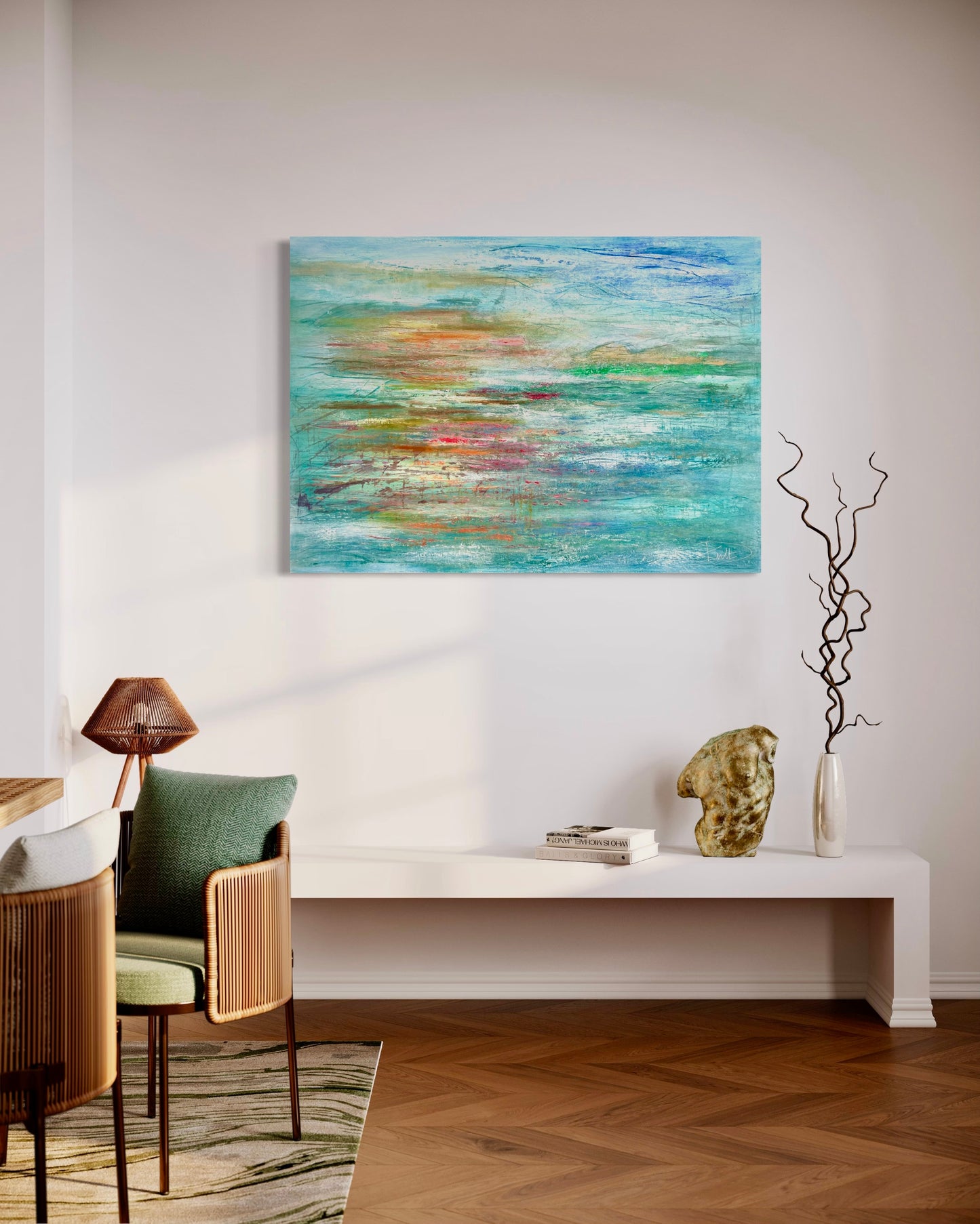 Weitblick Wörthersee Gemälde Danja Kulterer Kunst online kaufen