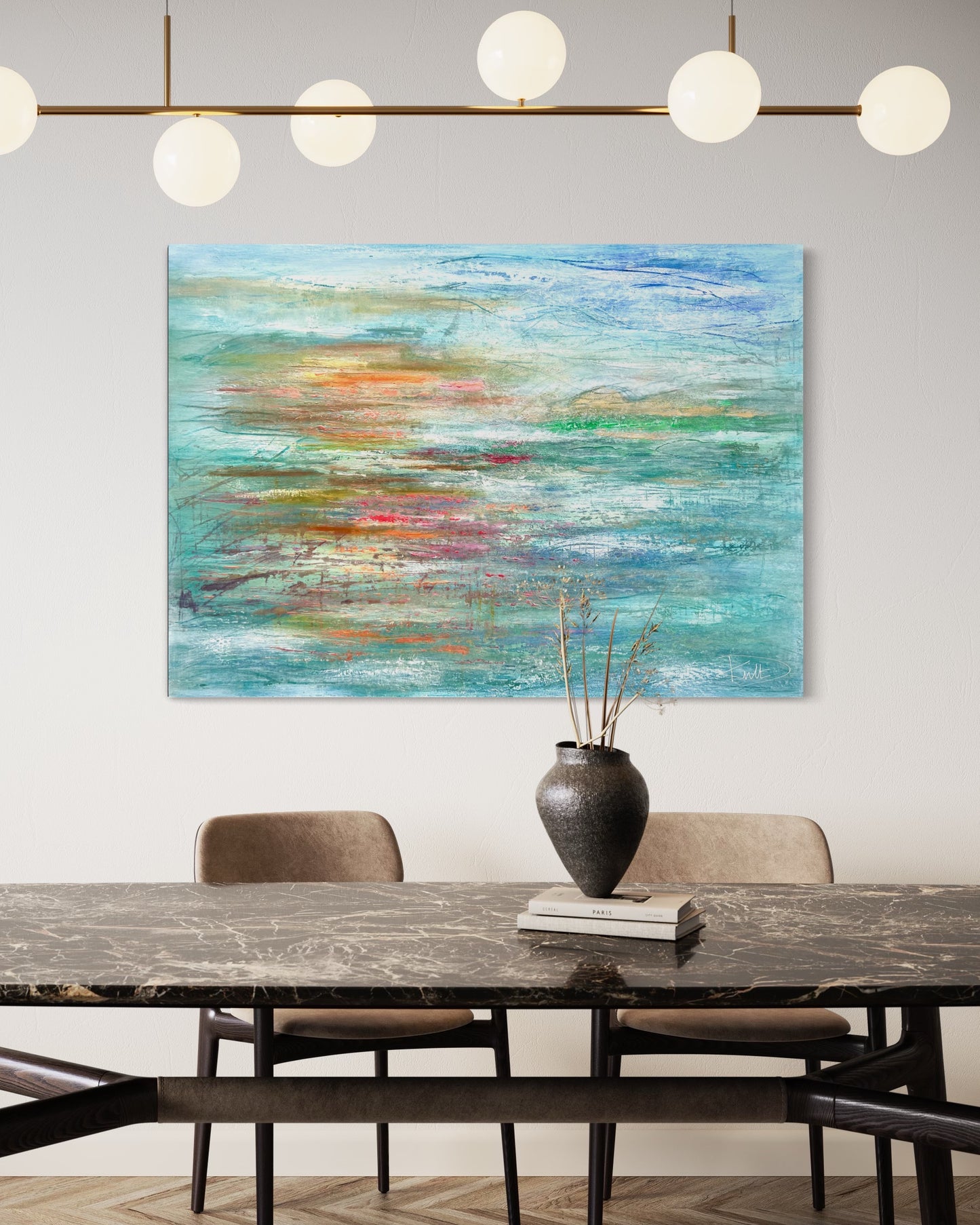 Weitblick Wörthersee Gemälde Danja Kulterer Kunst online kaufen