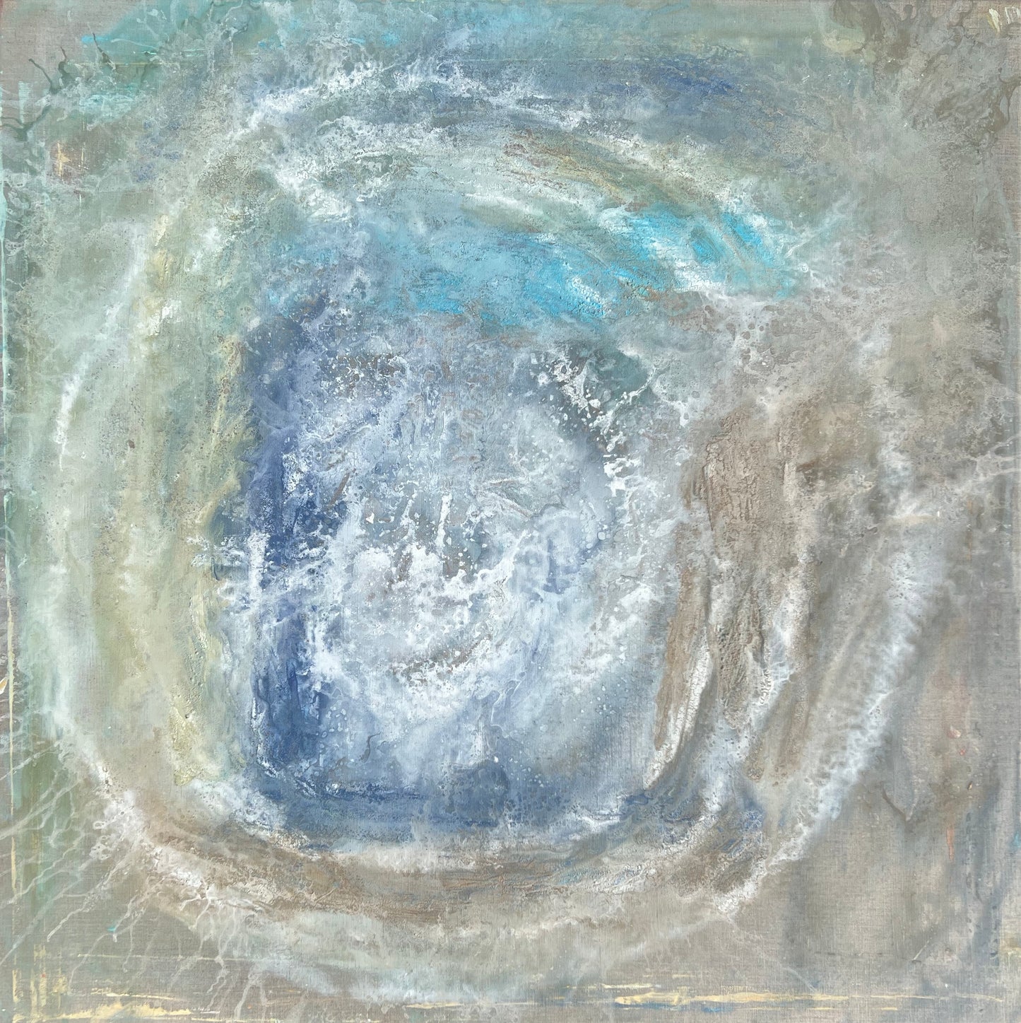 Neue Erde New Earth abstraktes Kunstwerk Danja Kulterer Kunst online kaufen
