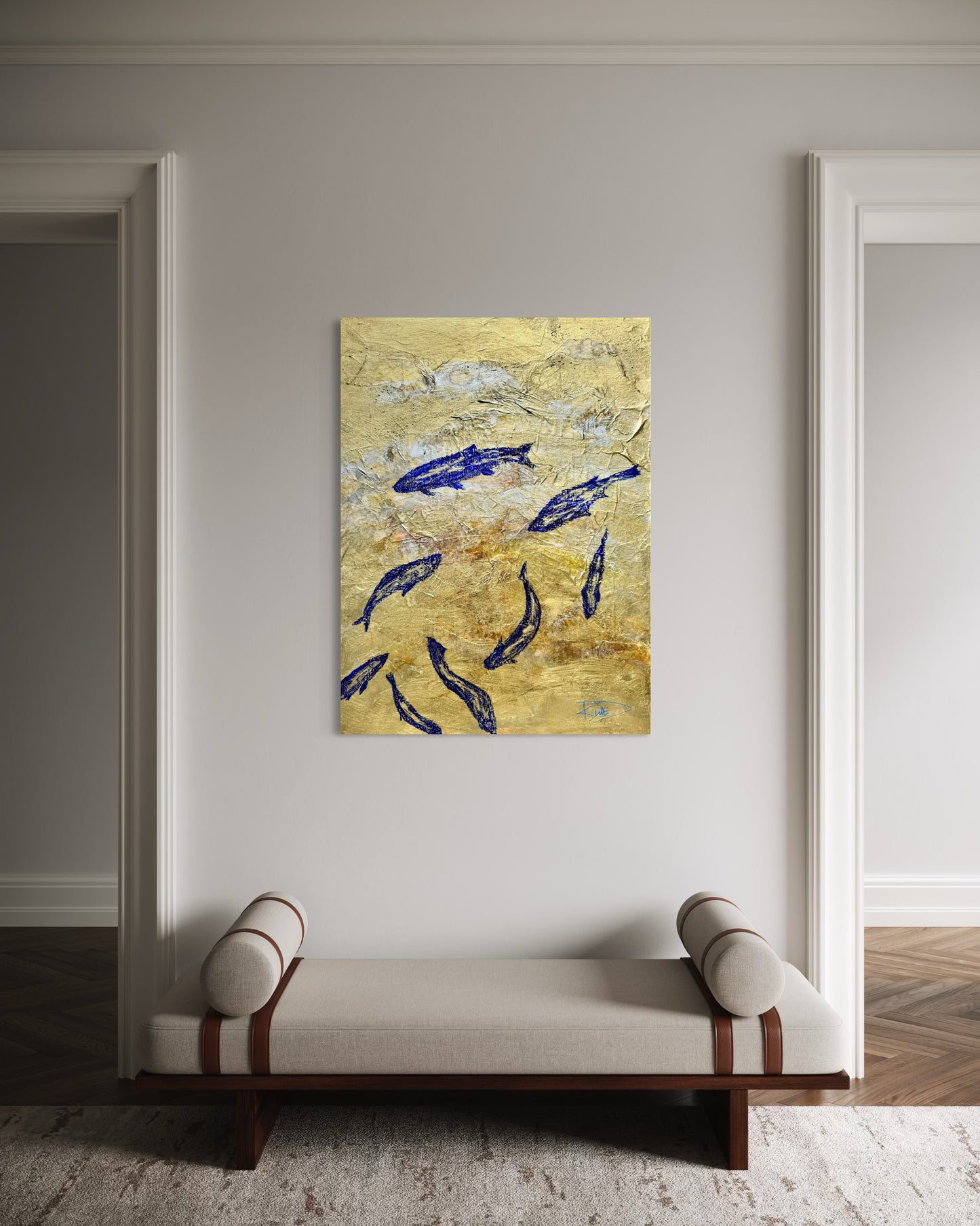Blue Fish Kunst online kaufen Danja Kulterer