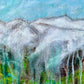 Mountain View Galzig Blick St. Anton am Arlberg Unikat DANJA KULTERER Kunst online kaufen