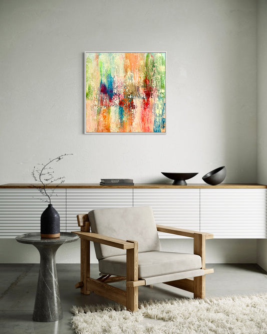 HAPPY FLOW Kunstwerk DANJA KULTERER Kunst online kaufen