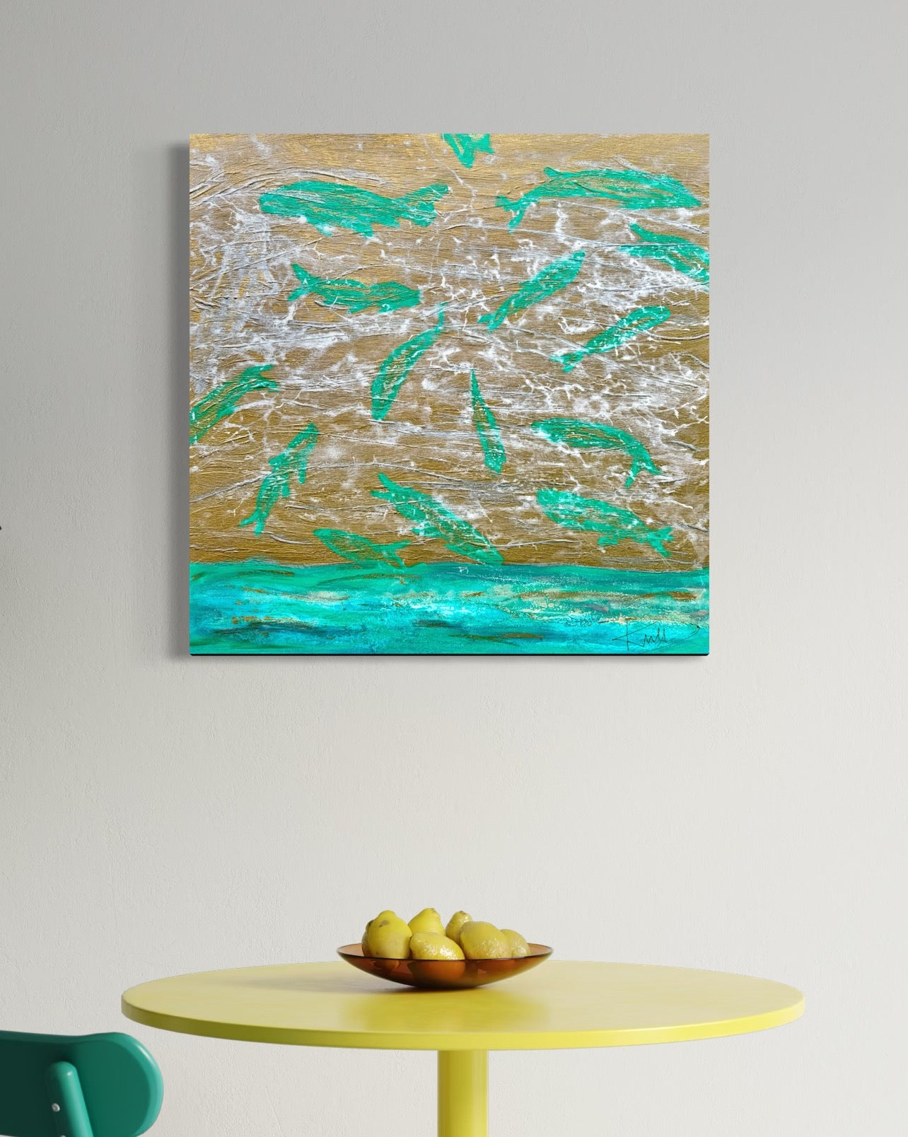 Happy Fish Kunst online kaufen Danja Kulterer