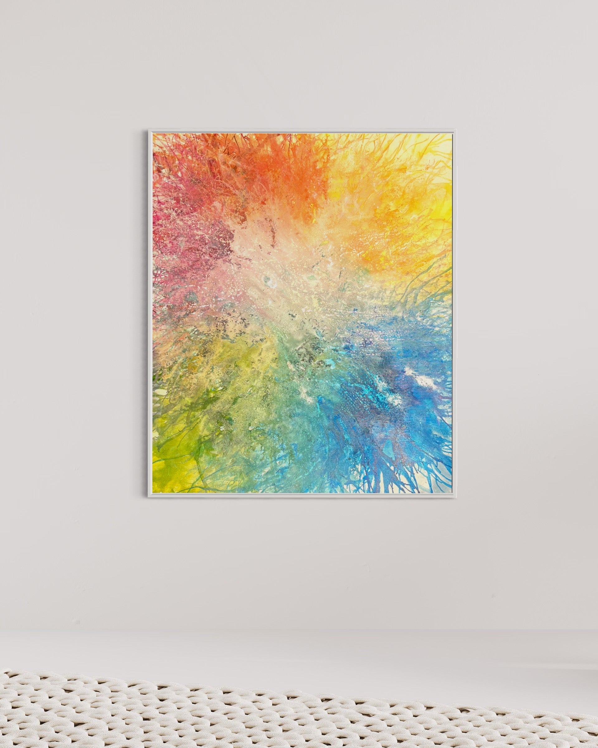 I'm happy abstract Art Danja Kulterer Kunst online kaufen