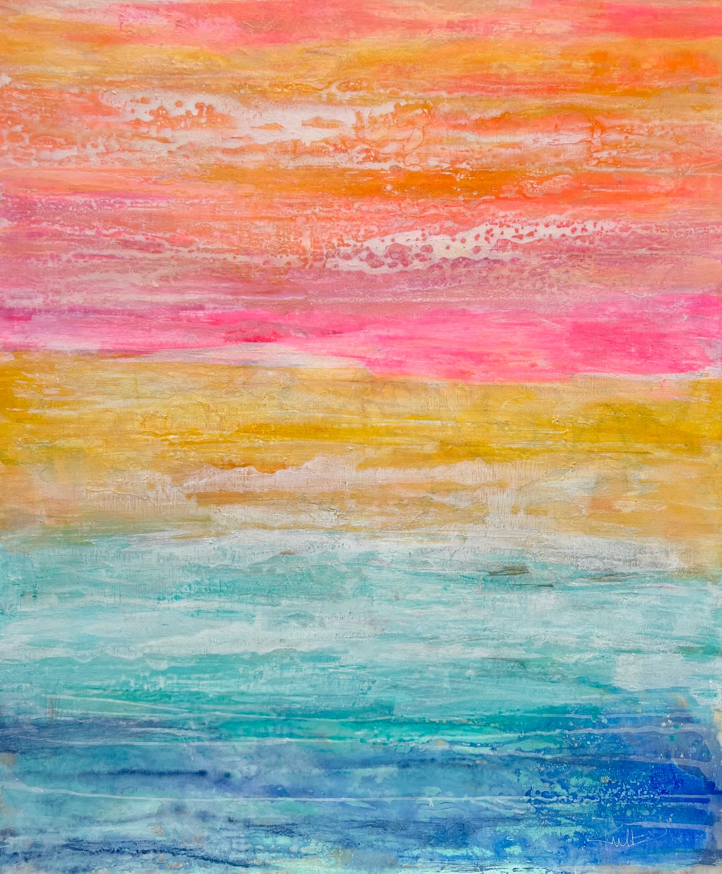 Sunset Vibration 2 Original Kunst Danja Kulterer online kaufen