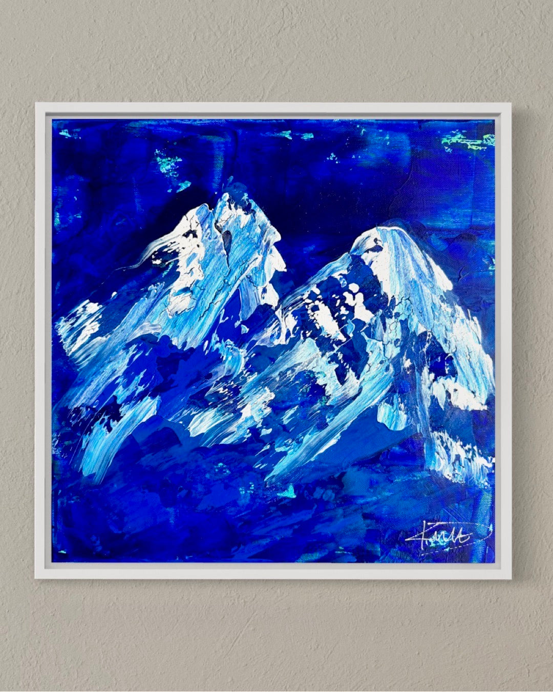 SchneeBerg Kunst online kaufen Mountain ART Danja Kulterer